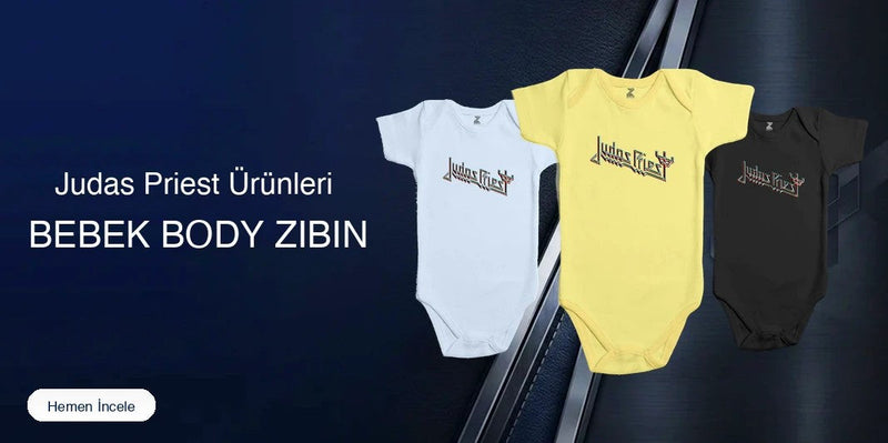 Judas Priest Bebek Body Zıbın