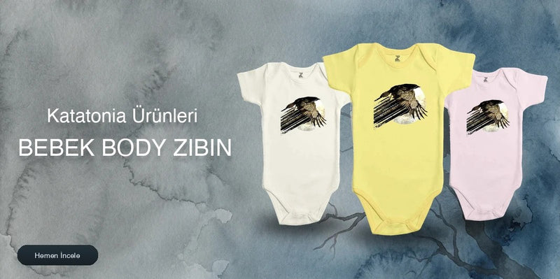 Katatonia Bebek Body Zıbın