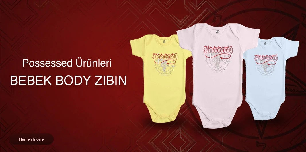 Possessed Bebek Body Zıbın kapak