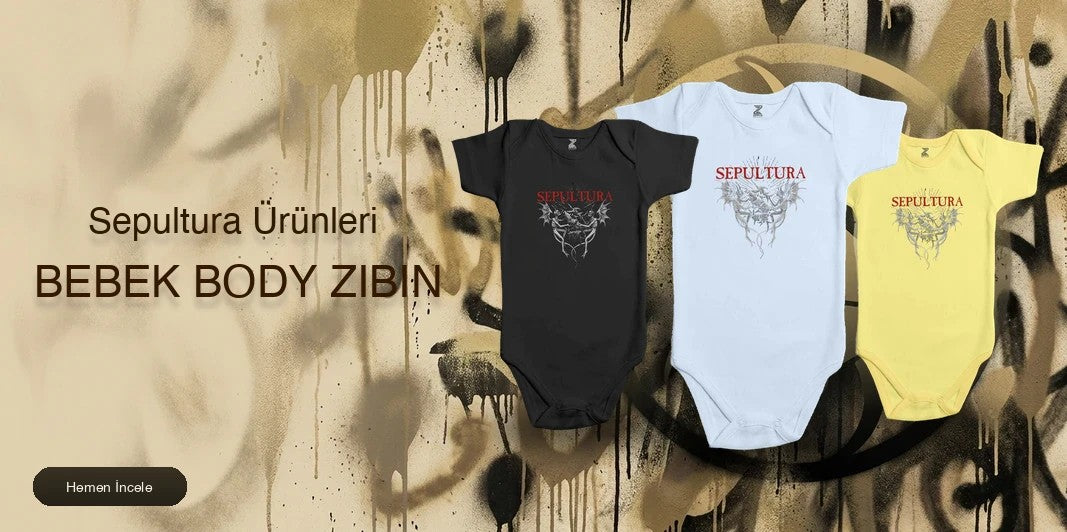Sepultura Bebek Body Zıbın kapak