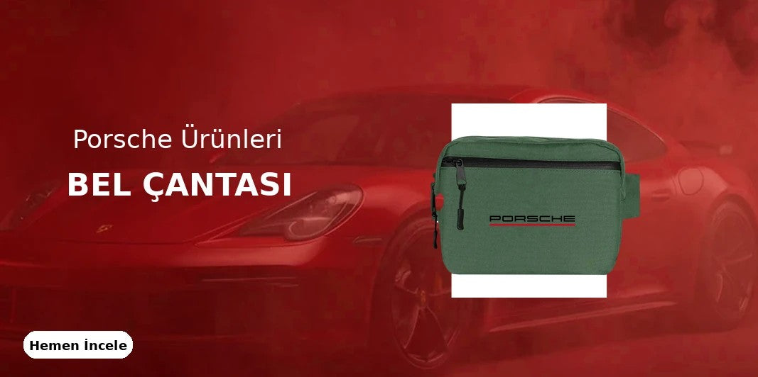 Porsche Bel Çantası kapak