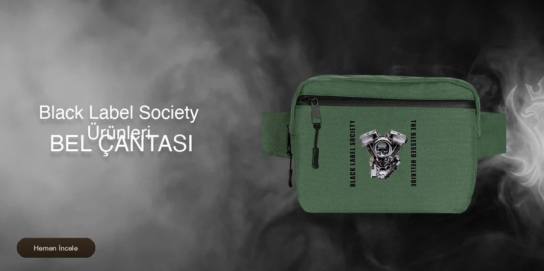 Black Label Society Bel Çantası kapak