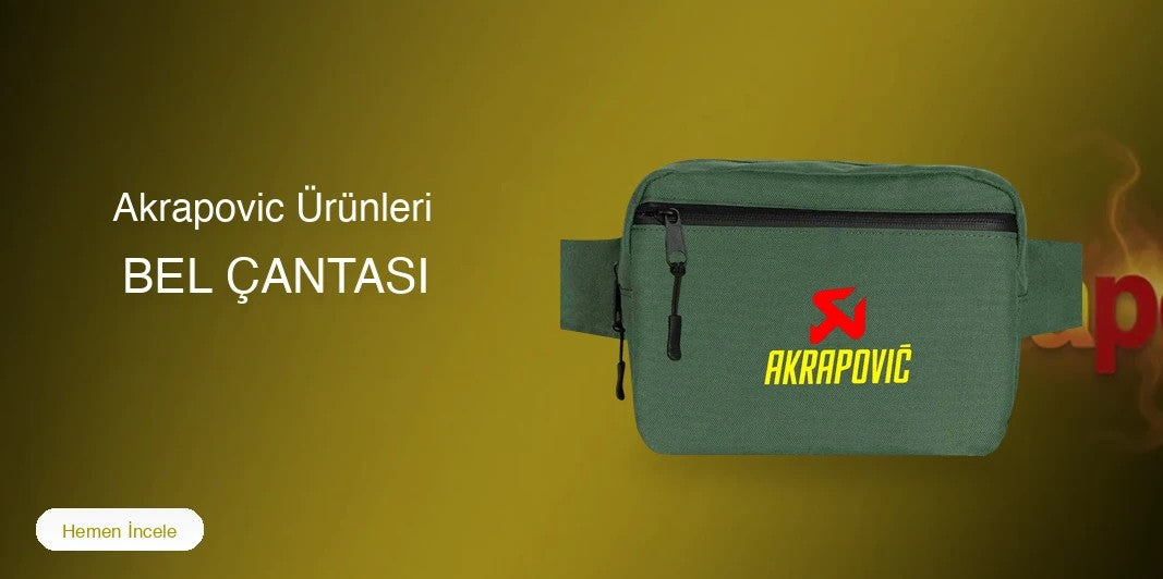 Akrapovic Bel Çantası kapak
