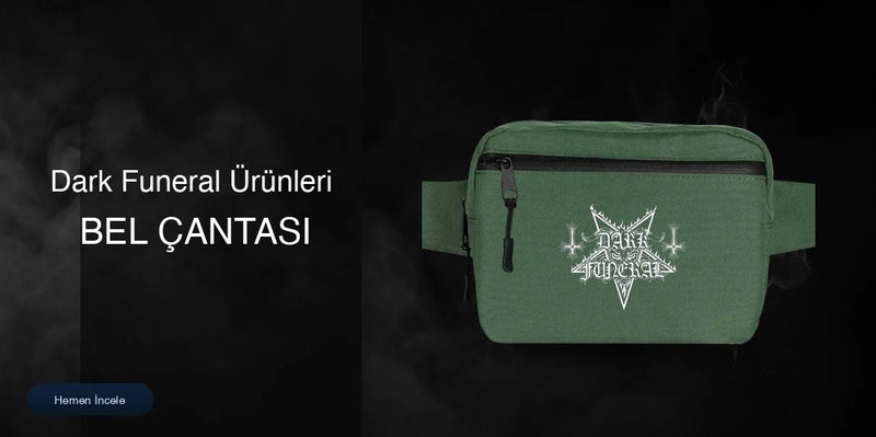 Dark Funeral Bel Çantası