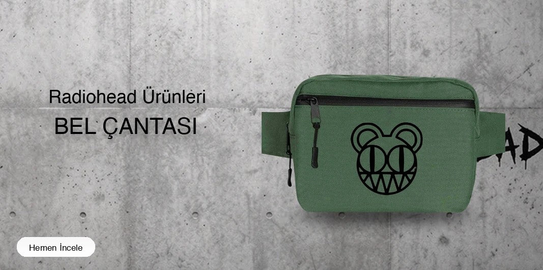 Radiohead Bel Çantası kapak