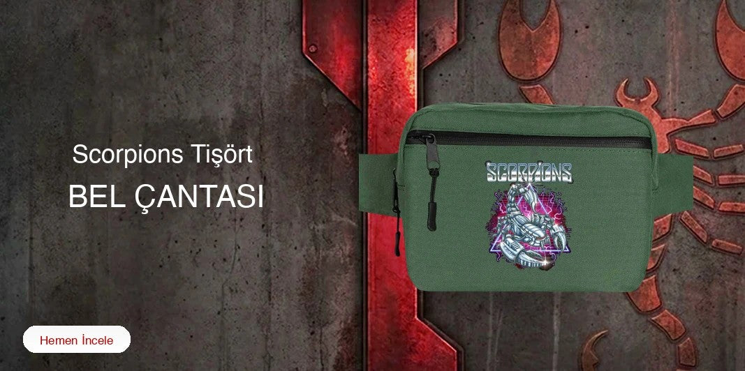 Scorpions Bel Çantası kapak