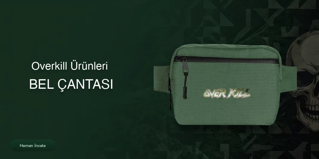 Overkill Bel Çantası kapak
