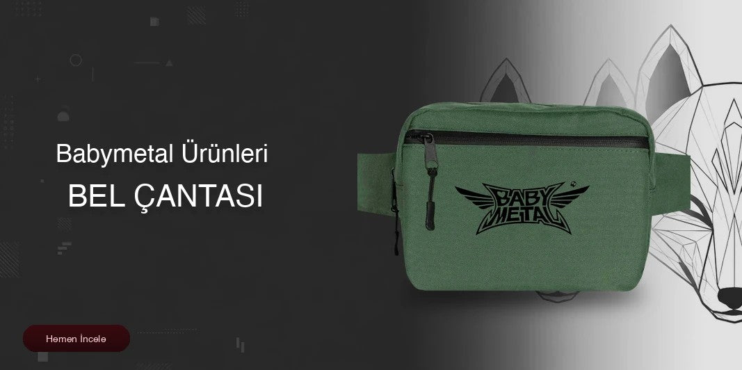 Babymetal Bel Çantası kapak
