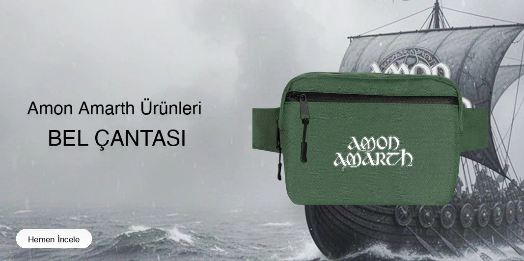 Amon Amarth Bel Çantası kapak