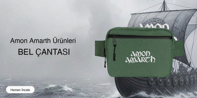 Amon Amarth Bel Çantası kapak