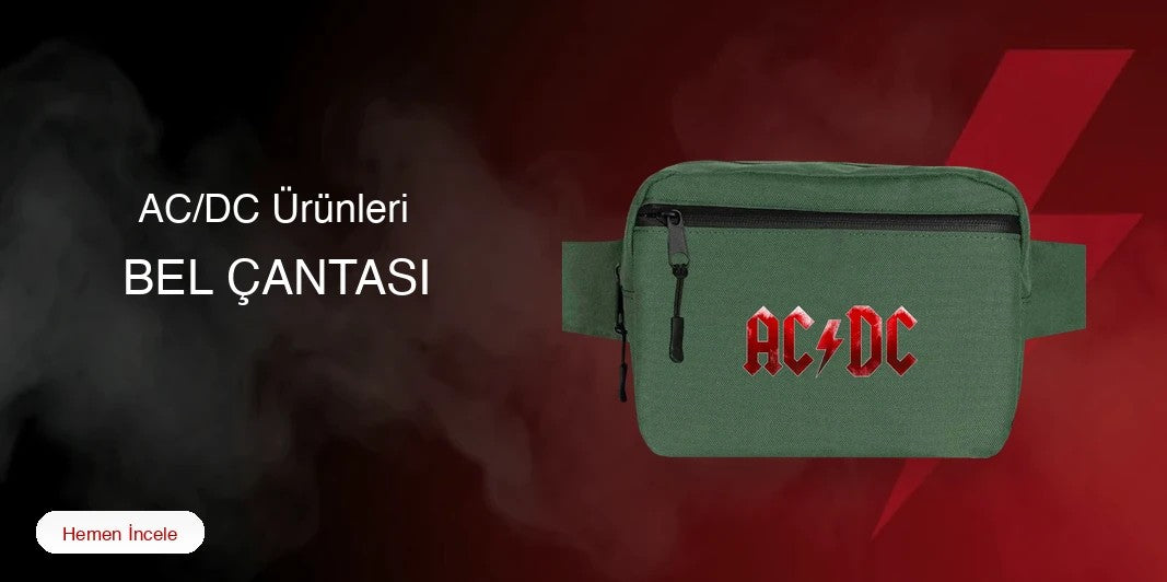 AC/DC Bel Çantası kapak