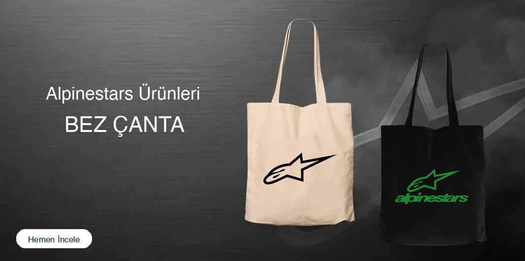 Alpinestars Fermuarlı Bez Çanta kapak