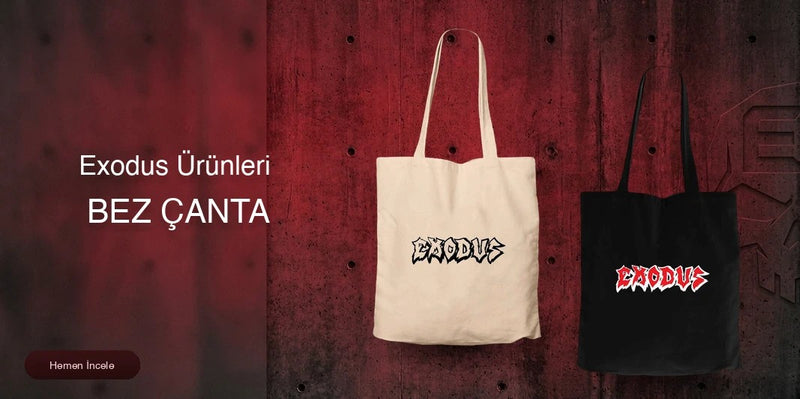 Exodus Fermuarlı Bez Çanta