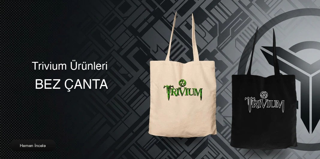 Trivium Fermuarlı Bez Çanta kapak