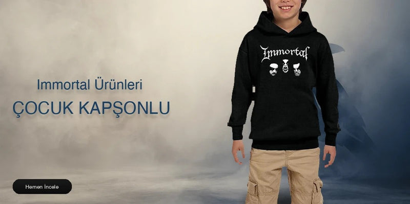 Immortal Çocuk Kapşonlu