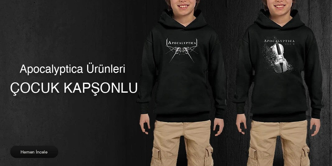 Apocalyptica Çocuk Kapşonlu kapak