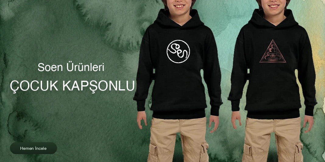 Soen Çocuk Kapşonlu kapak