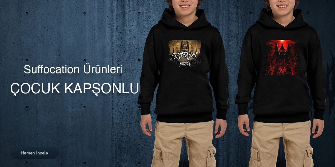 Suffocation Çocuk Kapşonlu kapak