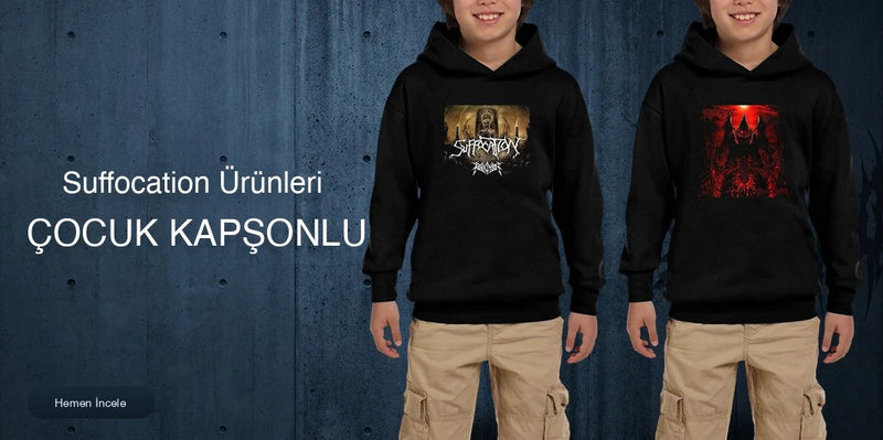 Suffocation Çocuk Kapşonlu