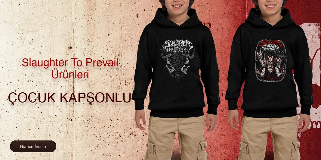 Slaughter To Prevail Çocuk Kapşonlu kapak