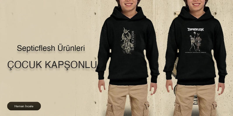 Septicflesh Çocuk Kapşonlu