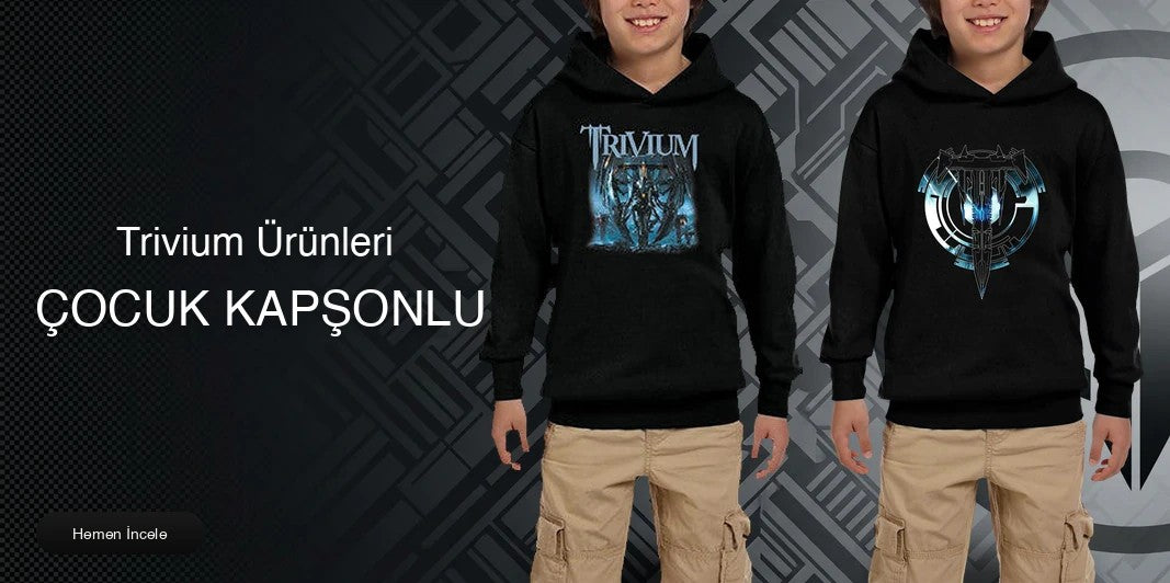 Trivium Çocuk Kapşonlu kapak