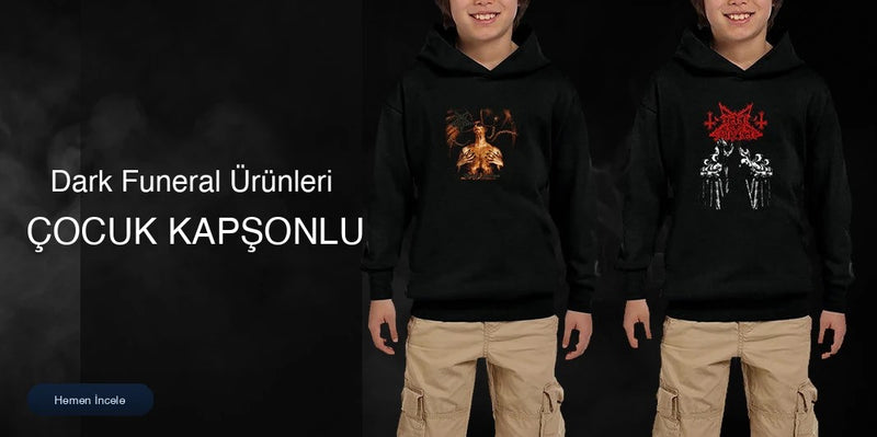 Dark Funeral Çocuk Kapşonlu