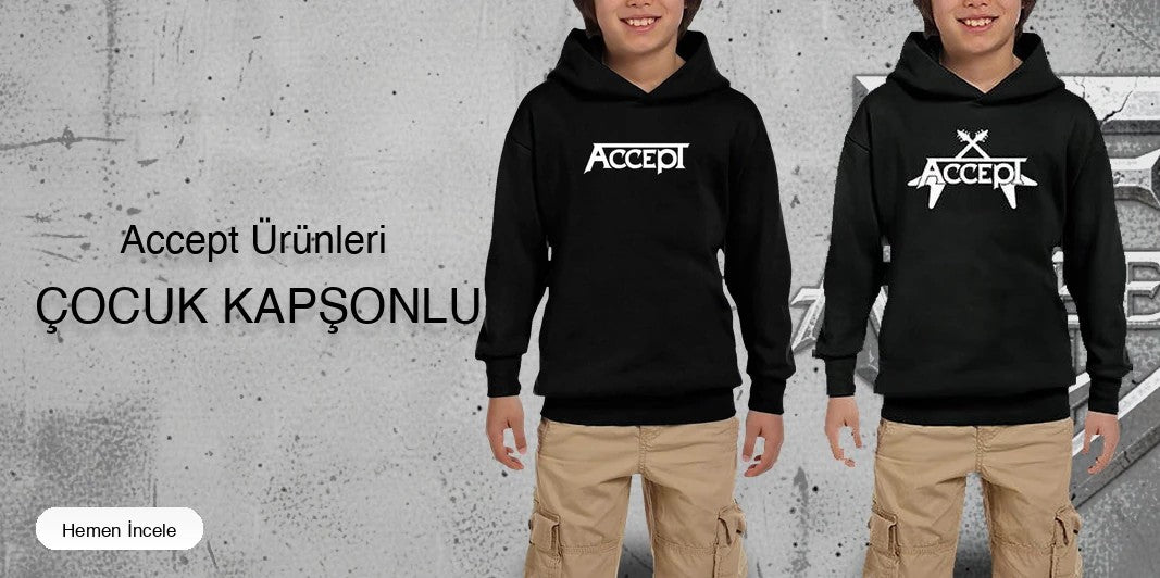 Accept Çocuk Kapşonlu kapak