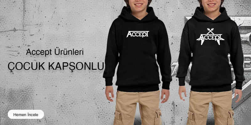 Accept Çocuk Kapşonlu kapak