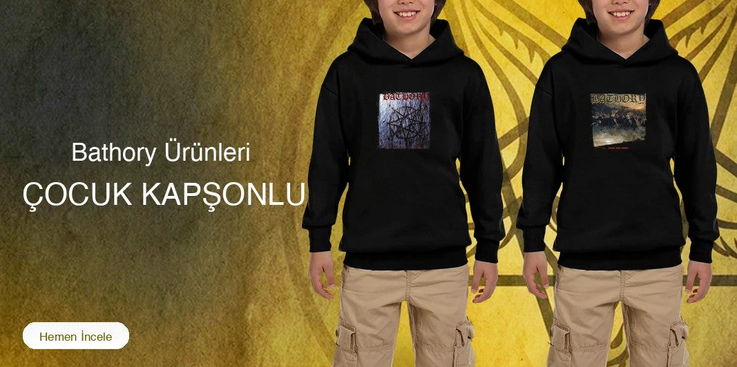 Bathory Çocuk Kapşonlu kapak