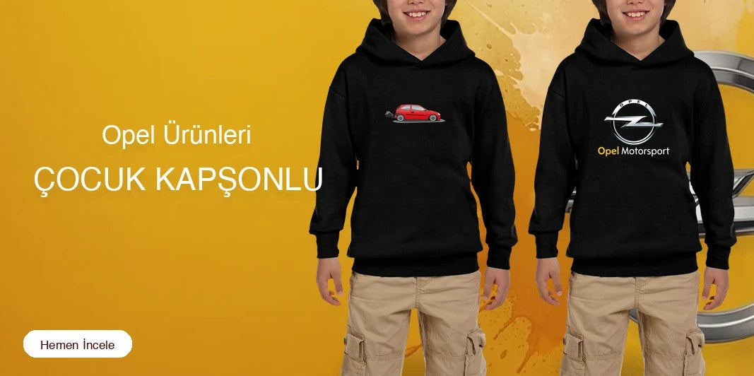 Opel Çocuk Kapşonlu kapak