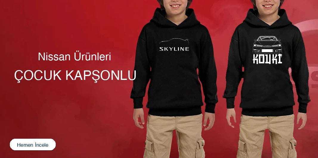 Nissan Çocuk Kapşonlu kapak