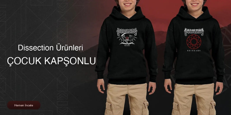 Dissection Çocuk Kapşonlu
