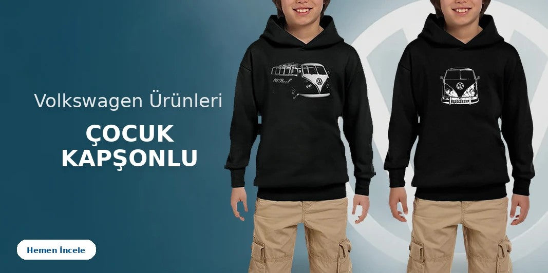 Volkswagen Çocuk Kapşonlu kapak