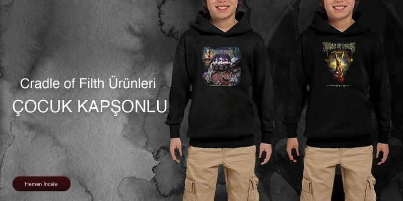 Cradle of Filth Çocuk Kapşonlu