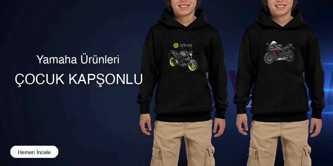 Yamaha Çocuk Kapşonlu kapak