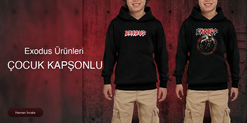 Exodus Çocuk Kapşonlu