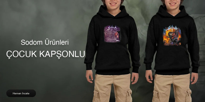 Sodom Çocuk Kapşonlu