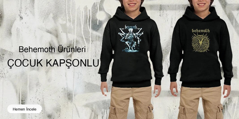 Behemoth Çocuk Kapşonlu kapak