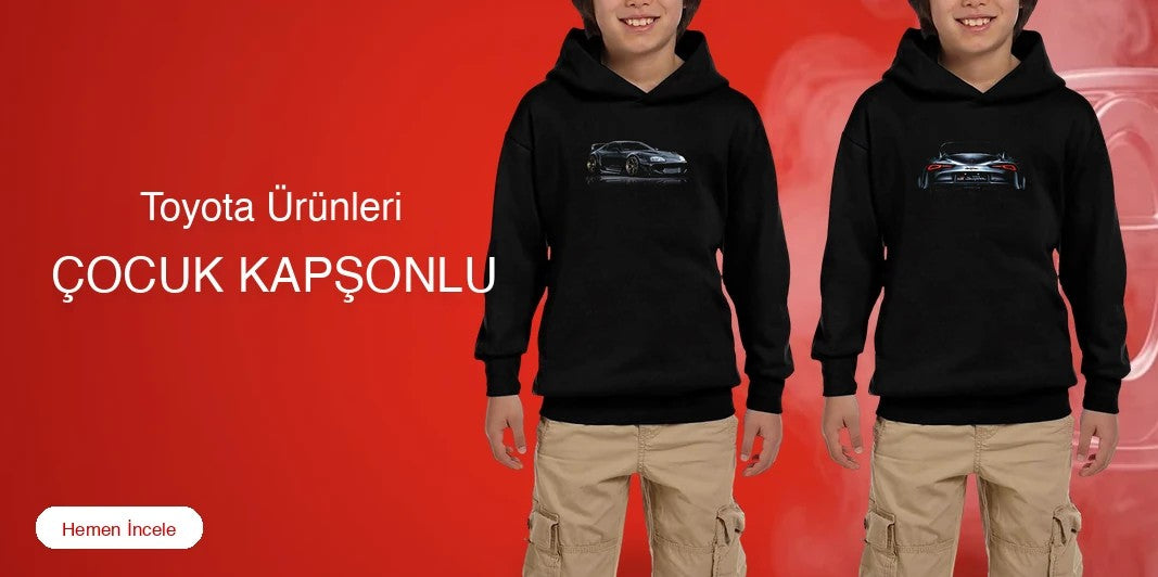 Toyota Çocuk Kapşonlu kapak