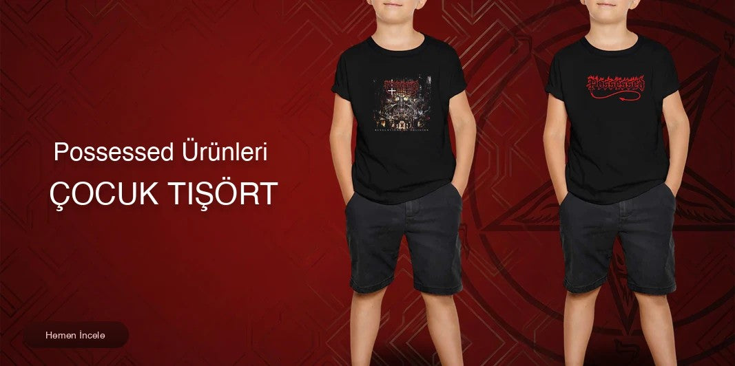 Possessed Çocuk Tişört kapak