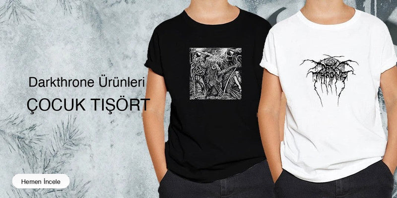 Darkthrone Çocuk Tişört kapak