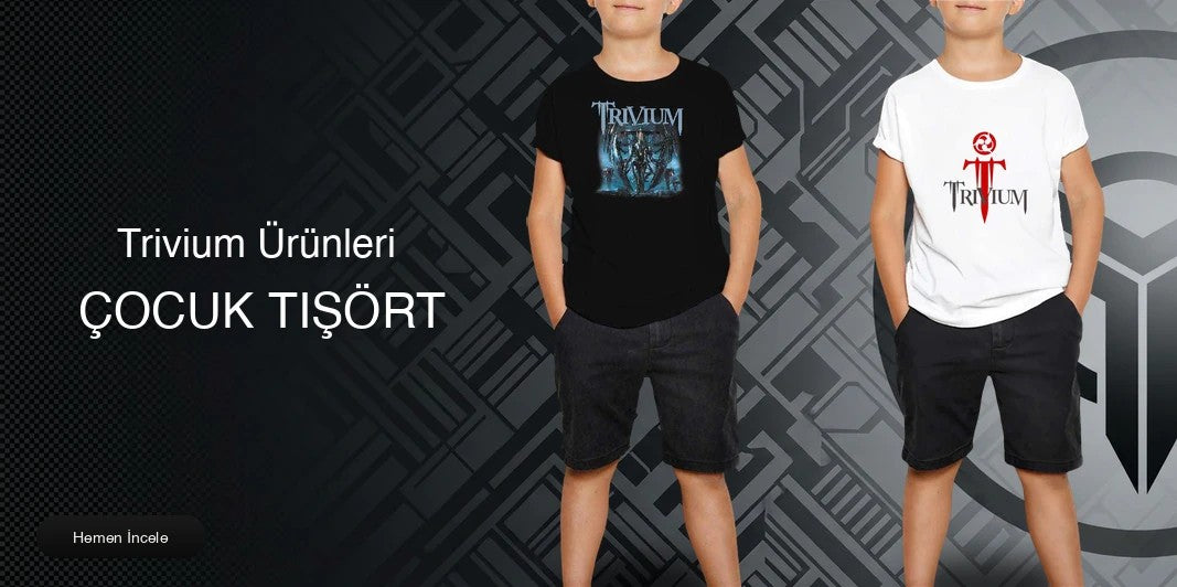 Trivium Çocuk Tişört kapak