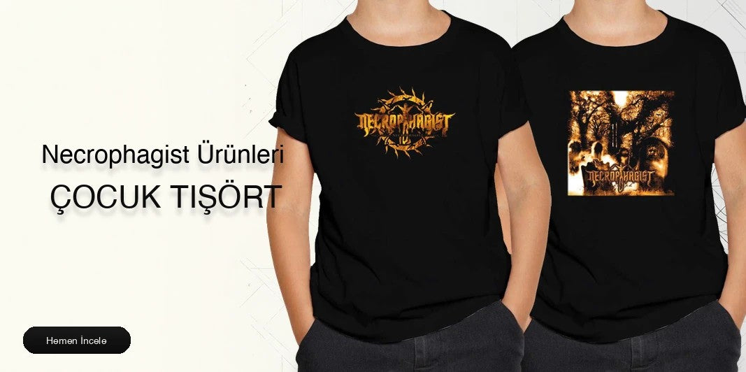 Necrophagist Çocuk Tişört kapak