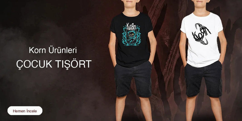 Korn Çocuk Tişört