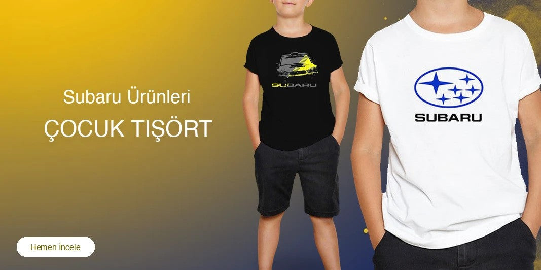 Subaru Çocuk Tişört kapak