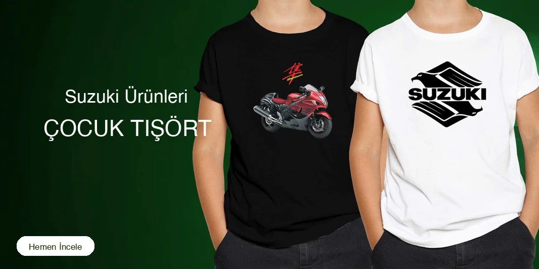 Suzuki Çocuk Tişört kapak