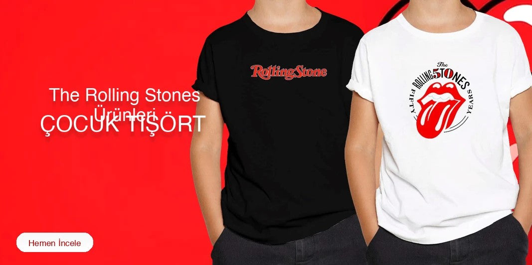 The Rolling Stones Çocuk Tişört kapak