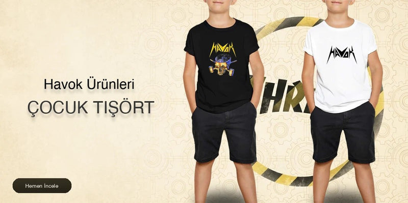 Havok Çocuk Tişört