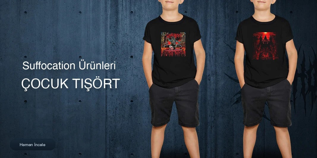 Suffocation Çocuk Tişört kapak